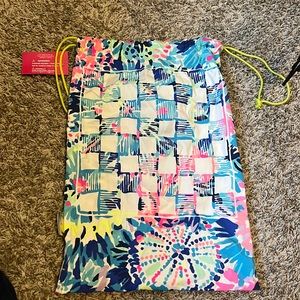 NWT Lilly Pulitzer Beach Bag Dice Game